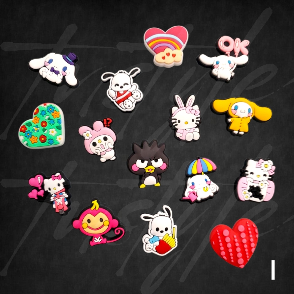 ⭐️ONLY SET⭐️ Sanrio Shoe Charms